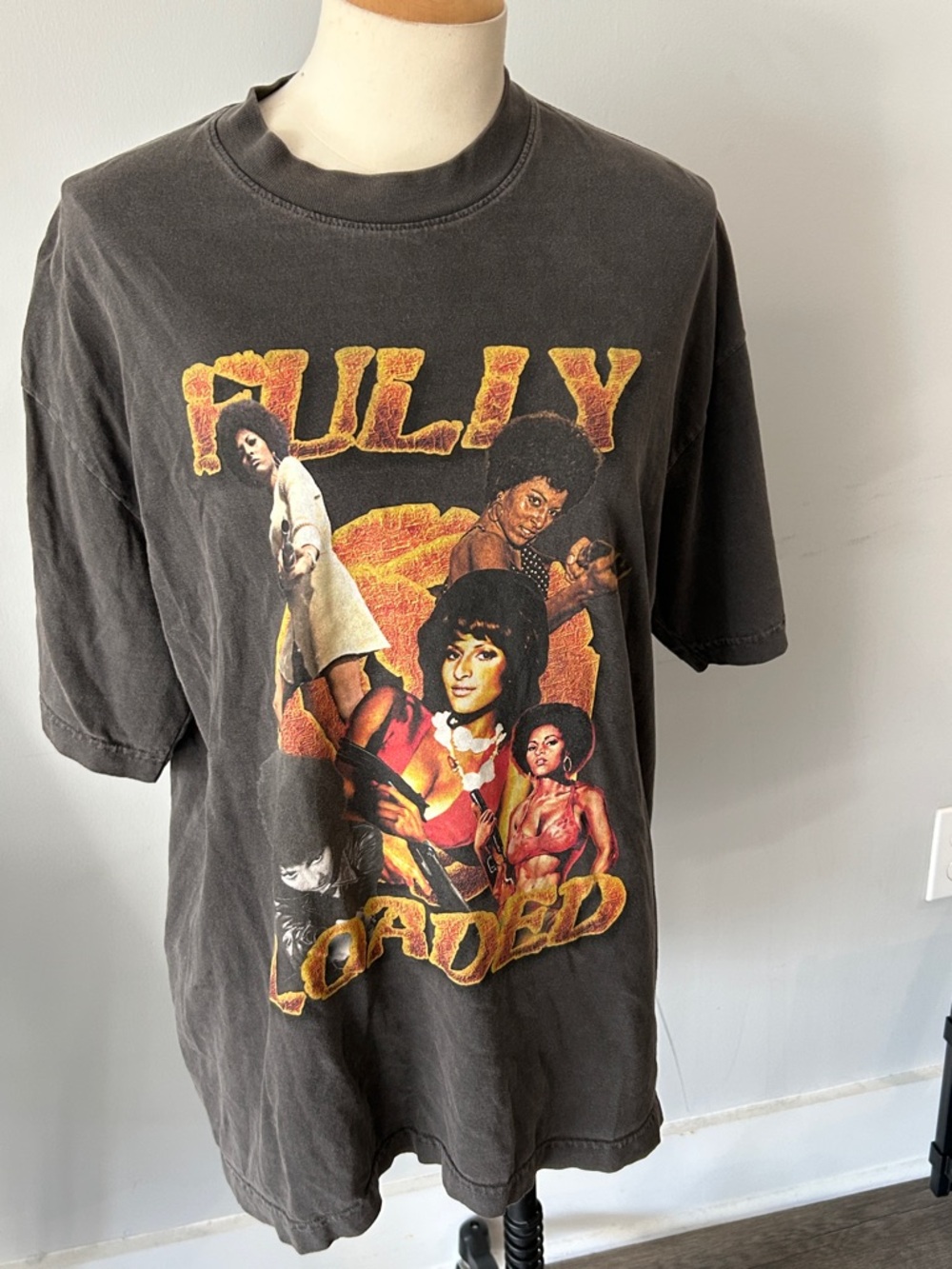 Graphic‎ T-Shirt with Images from the Blaxploitation Film “Coffy”